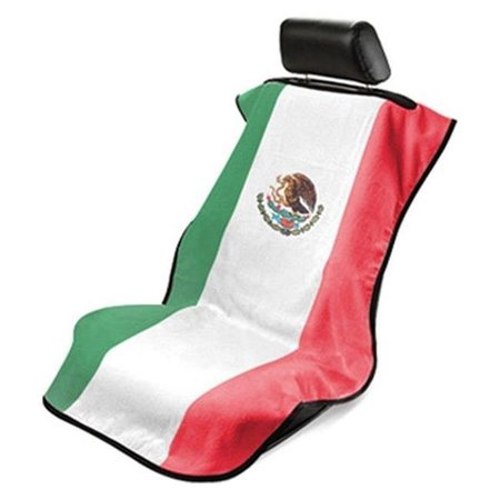 SEAT ARMOUR Seat Armour SA100MEXFL Mexican Flag Seat Cover SA100MEXFL